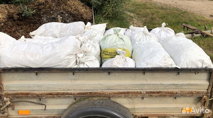 Отборный конский навоз с доставкой