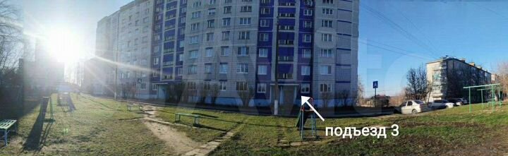 2-к. квартира, 54,5 м², 4/9 эт.