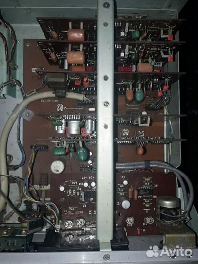 Кассетная дека+Усилитель Радиотехника
