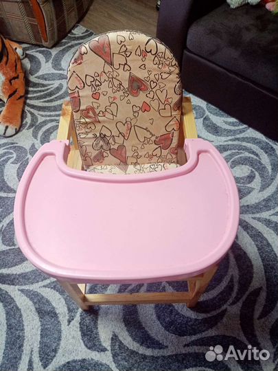 Стульчик для кормления трансформер