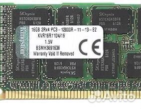 Оперативная память Kingston KVR16R11D4/16 16Gb