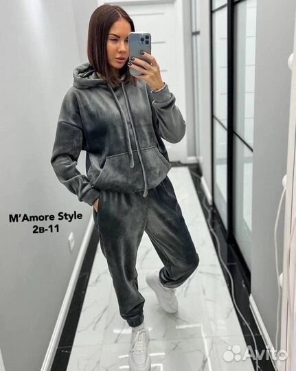 Костюм спортивный велюр