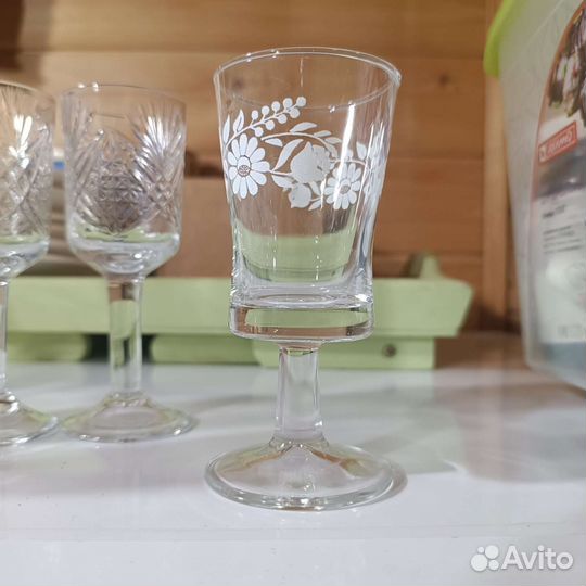 Рюмка на ножке СССР хрусталь