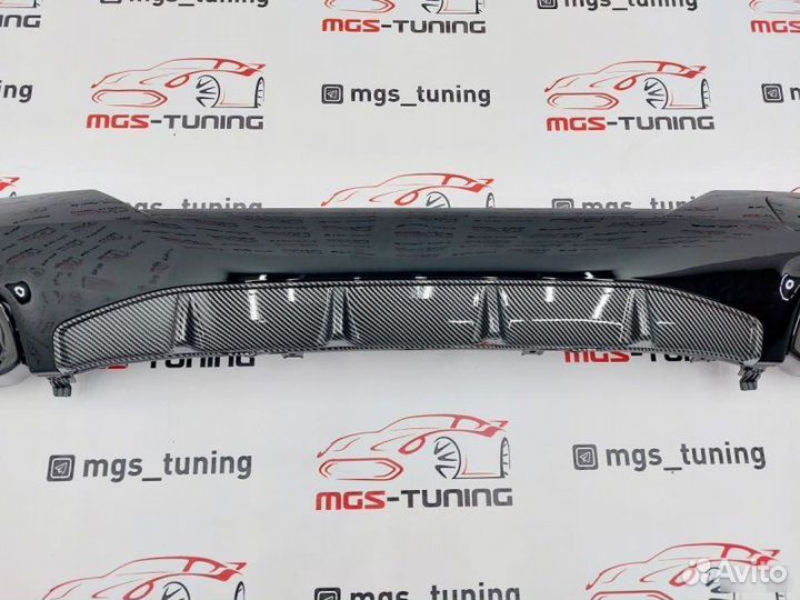 Диффузор+ насадки G22 440 M-Performance под карбон