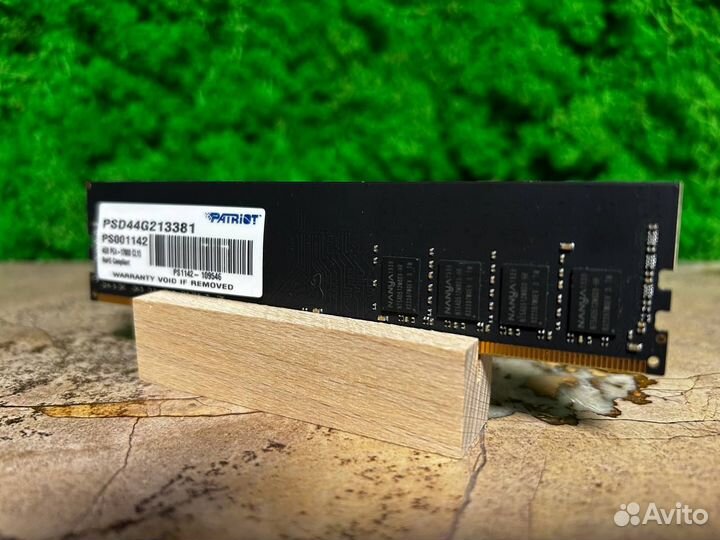 Оперативная память DDR4 4GB (1x4GB) 2133MHz patrio