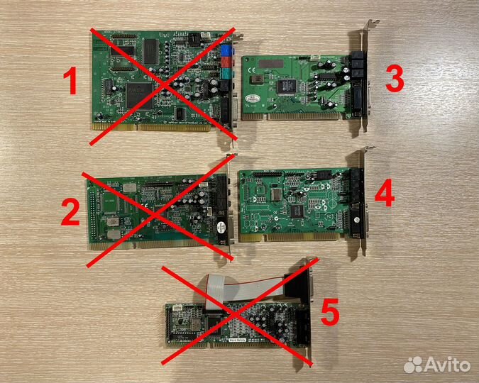Звуковые карты ISA, PCI, USB