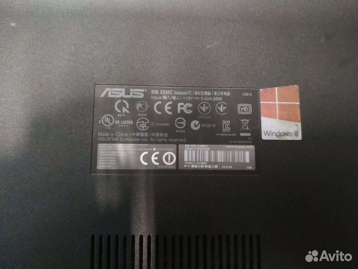 Asus x550c