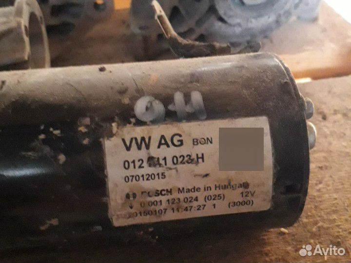 Стартер Audi Q7 Volkswagen Touareg