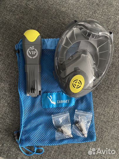 Полнолицевая маска для плавания (снорклинга)