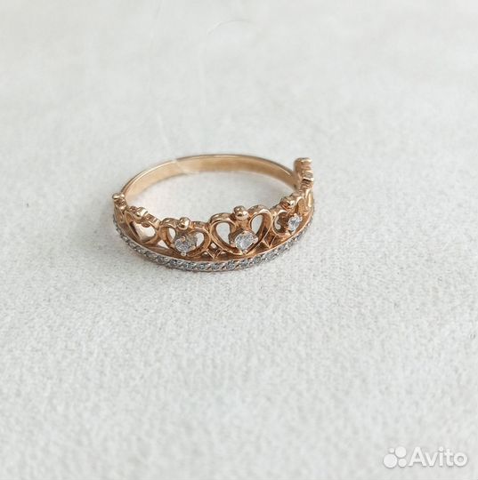 Золотое кольцо 585 пробы. Арт 152