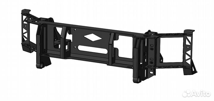 Бампер авс-Дизайн передний UAZ Патриот/Пикап/Карго