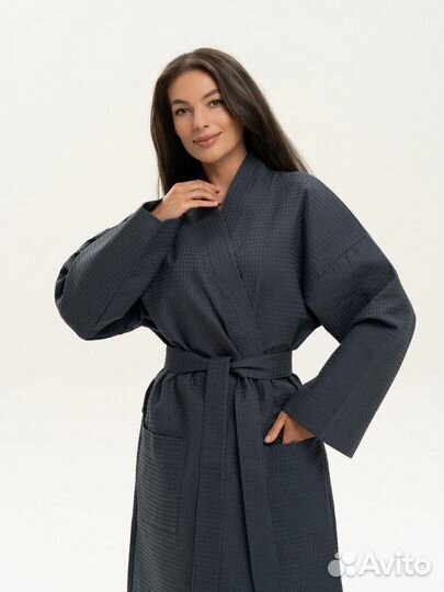 Халат банный вафельный Артикул 887 - 884