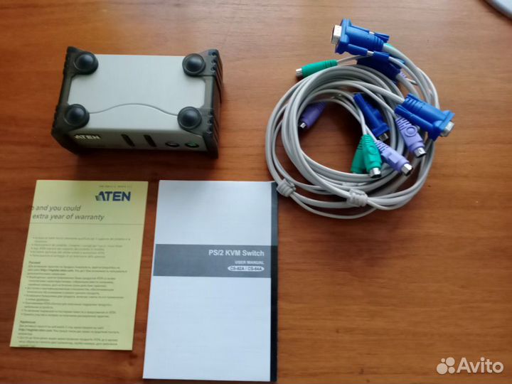 KVM переключатель aten CS82A