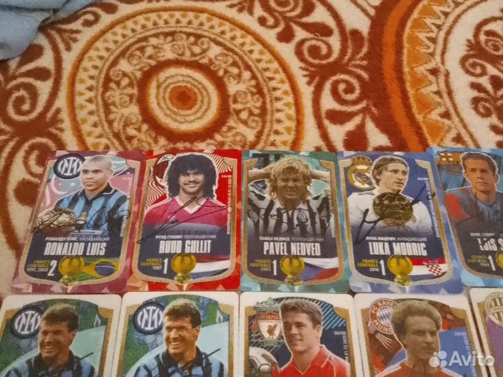 Карточка золотой мяч