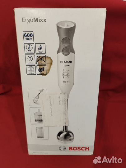 Блендер погружной Bosch ErgoMixx MSM66120 600 Вт