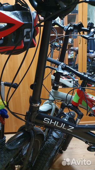 Вылет руля складного велосипеда Shulz Lentus