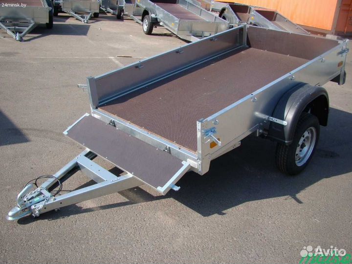 Прицеп сст 7132-6К-У (без тента и дуг)