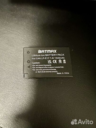 Аккумулятор Canon lp e17 Batmax