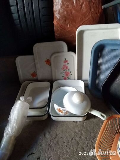 Посуда разная