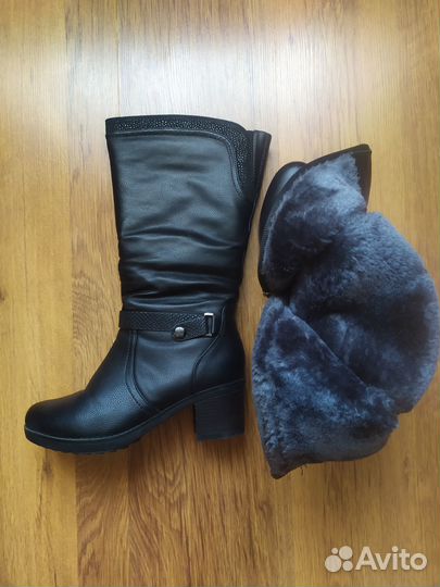 Зимние женские сапоги 37