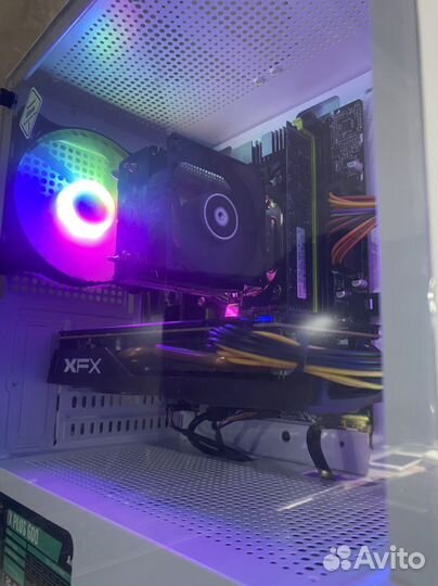Игровой пк Intel 8 ядер, RX 580 8Gb, 16Gb, SSD