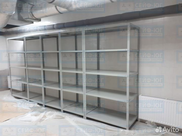 Стеллажи металлические