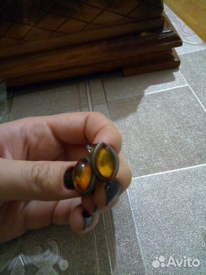 Серебряные серьги