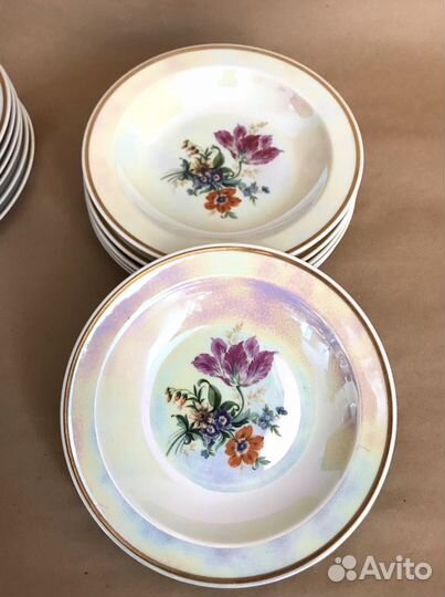 Сервиз столовый Colditz гдр, 33 предмета