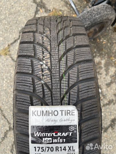 Kumho WinterCraft Ice Wi51 175/70 R14