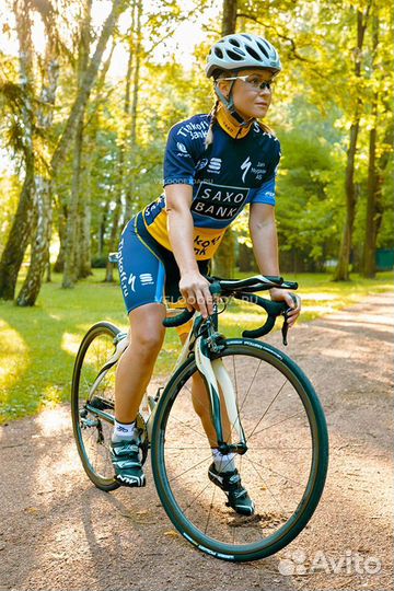 Велофутболка Saxo Tinkoff Велоодежда летняя