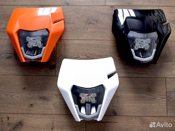 Диодная фара на мотоцикл