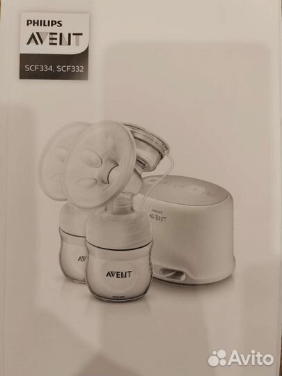 Молокоотсос avent электрический двойной б/у