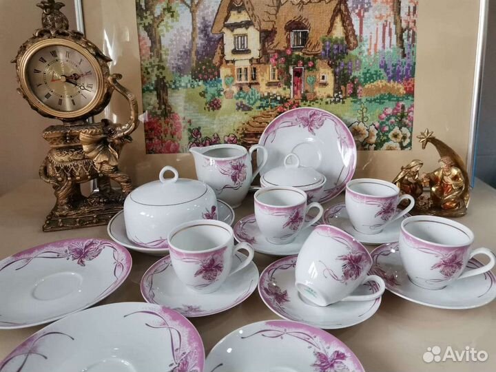 Кофейный сервиз Гдр винтаж