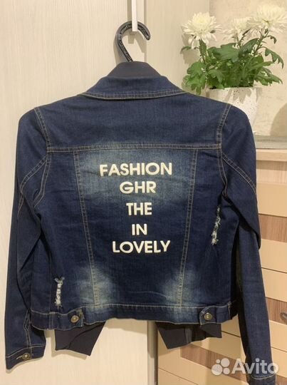 Джинсовка с мехом