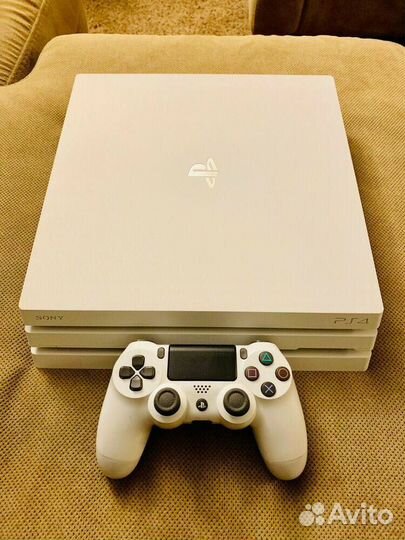 Sony ps4 pro 1tb white (белая)