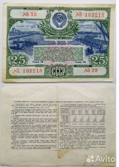 Банкноты, купюры, боны, СССР, Россия и др