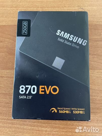 Samsung ssd 870 evo 250 gb