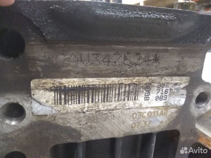 Блок цилиндров 1.4tsi cava, cavd, ctha, cthd