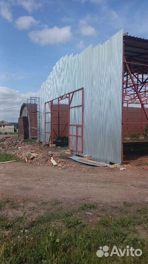 Постройка ангаров