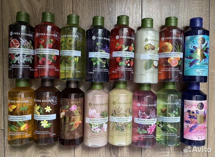 Ив роше гели, молочко, шампуни