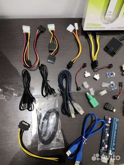 Различные переходники Hdmi, VGA, DVI и другие