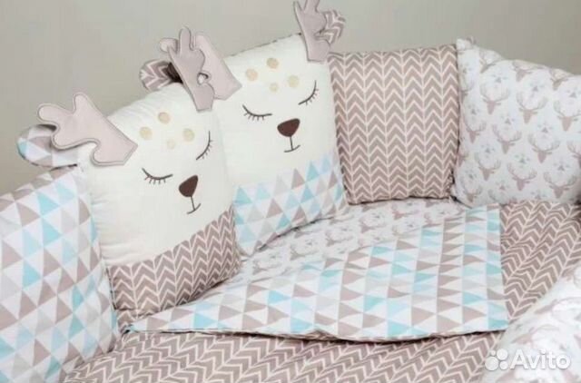 Комплект бортиков в кроватку Lappetti