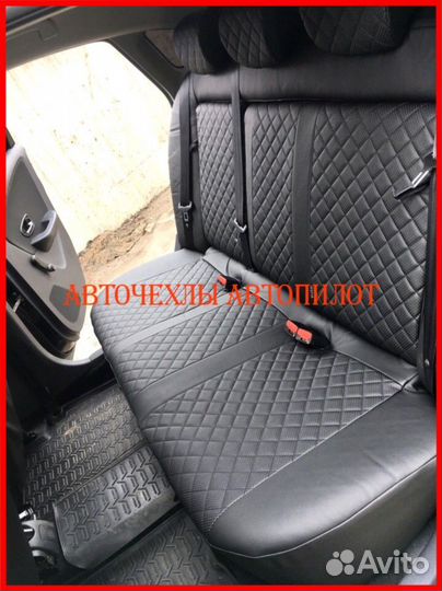 Чехлы Автопилот Nissan Almera Classic из экокожи