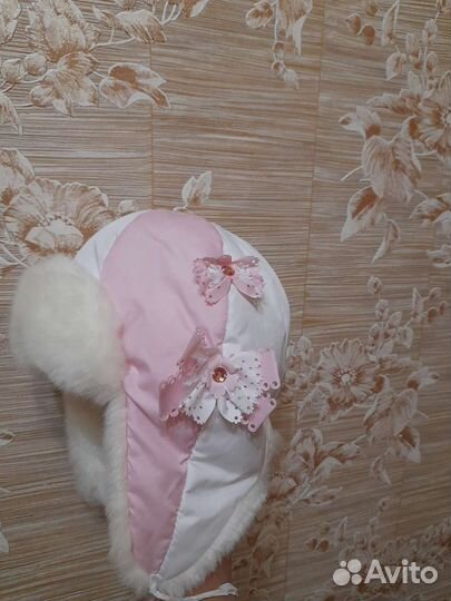 Шапка для девочки размер 54