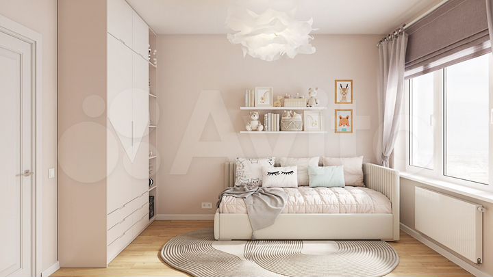 1-к. квартира, 34,2 м², 2/18 эт.