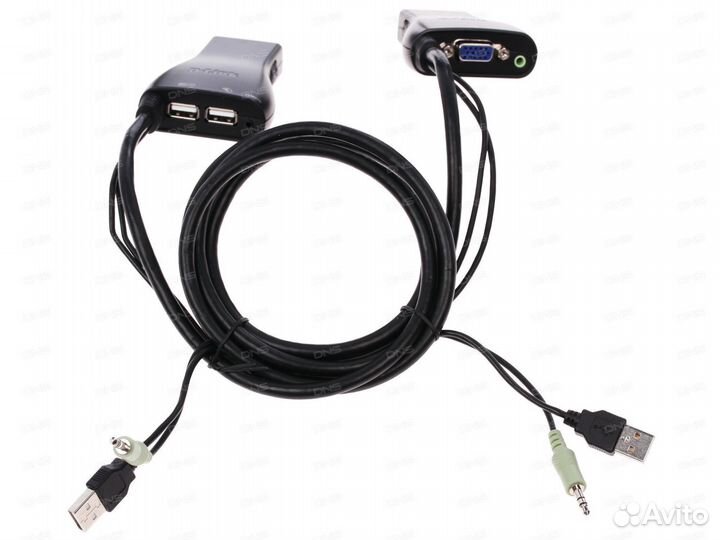 KVM переключатель D-Link KVM-221/RU