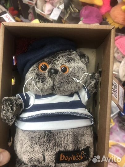 Мягкая игрушка Кот Басик