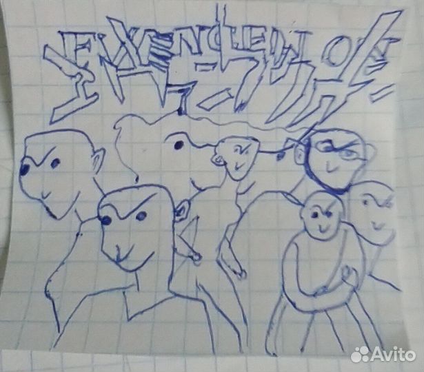 Арт на заказ (в тетради)