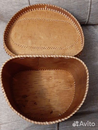 Короб/хлебница из бересты
