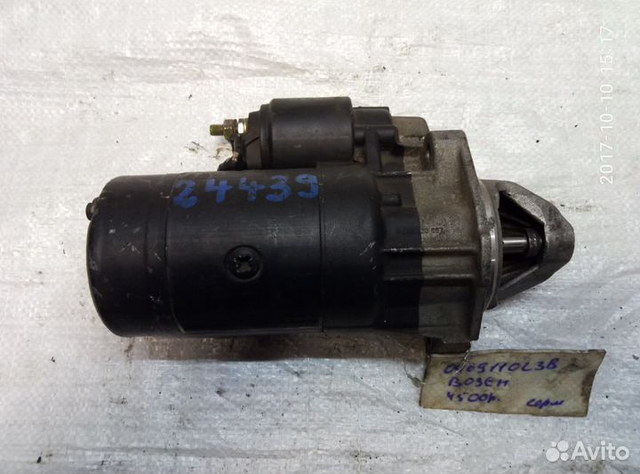 Стартер Ауди, Фольксваген 2.5 Дизель